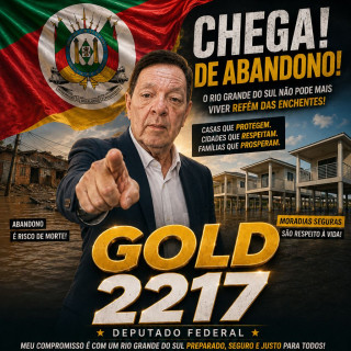 RUBENS  GOLDENBERG  * GOLD*  NOSSO CANDIDATO A DEPUTADO FEDERAL 2217